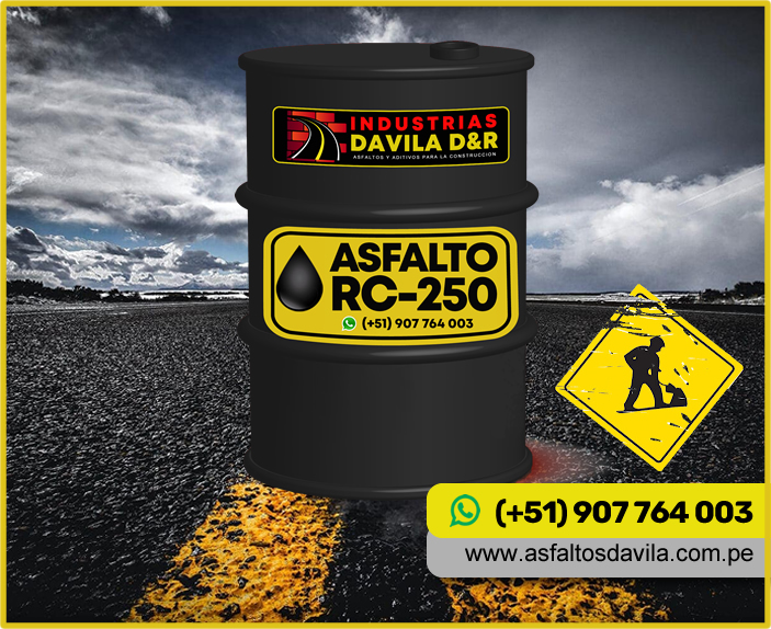 venta de asfalto rc 250