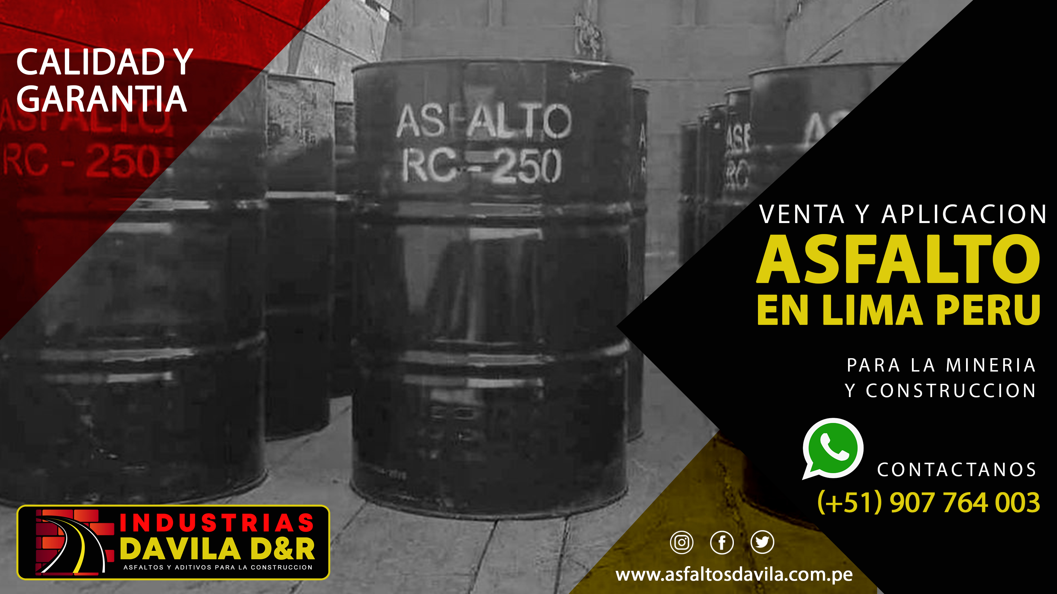 asfalto en lima peru