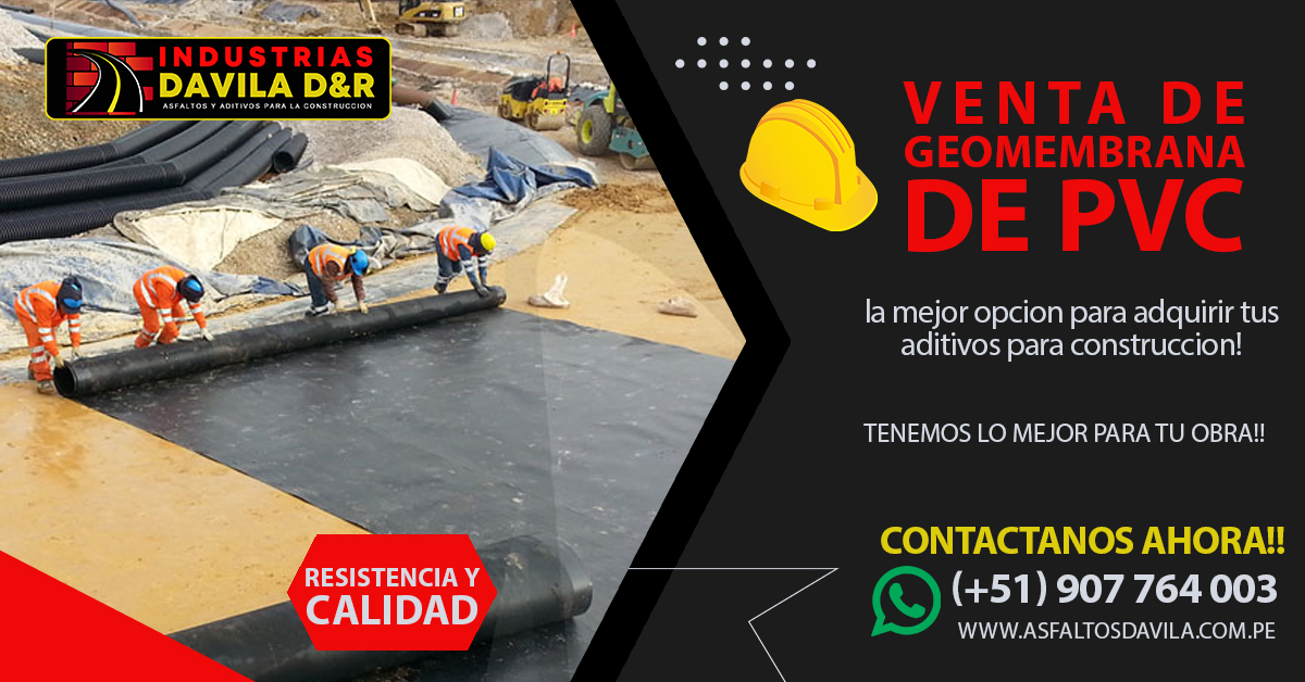 geomembrana de pvc en lima peru
