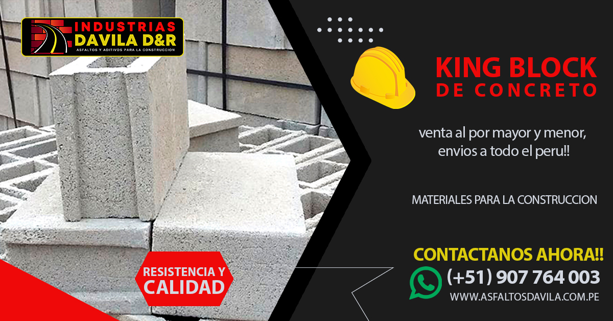 venta de king block en lima peru