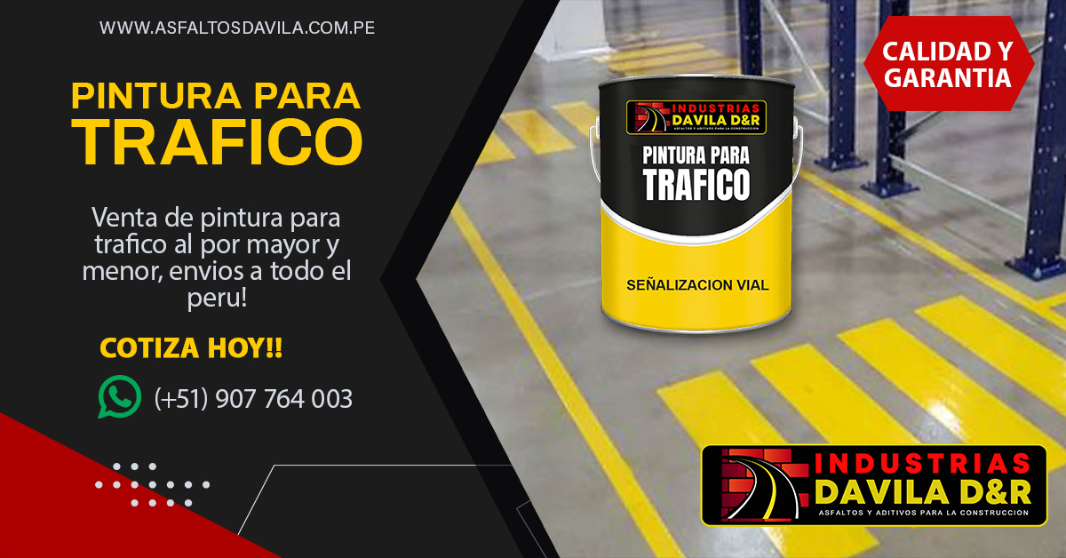 pintura para trafico