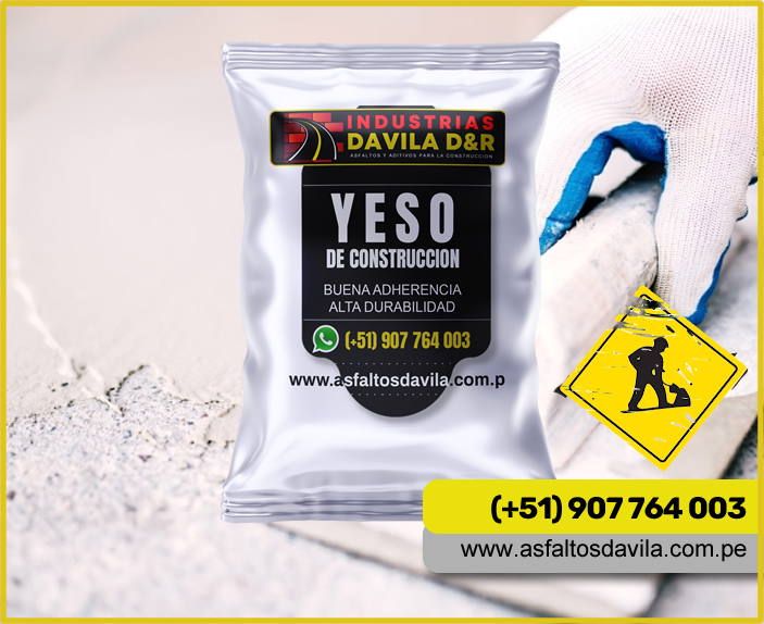 venta de yeso construccion