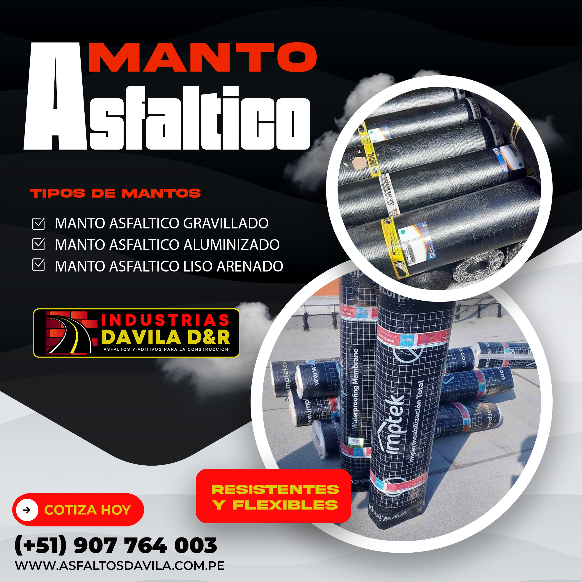venta de manto asfaltico